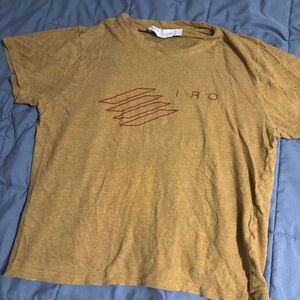 IRO Women’s Mustard T-Shirt, Size M